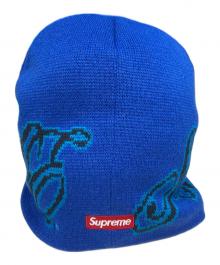 New Era×SUPREME（ニューエラ×シュプリーム）の古着「CURSIVE BEANIE」｜ブルー