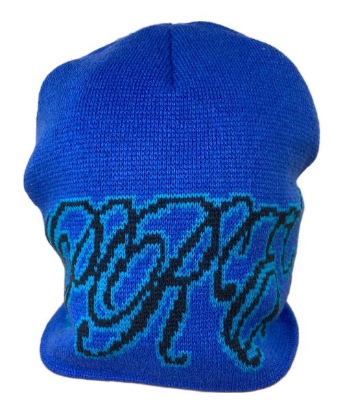 New Era（ニューエラ）New Era (ニューエラ) Supreme (シュプリーム) CURSIVE BEANIE ブルーの古着・服飾アイテム