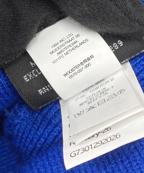New Era（ニューエラ）New Era (ニューエラ) Supreme (シュプリーム) CURSIVE BEANIE ブルーの古着・服飾アイテム