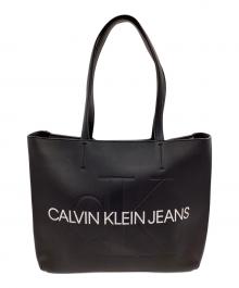 Calvin Klein Jeans（カルバンクラインジーンズ）の古着「トートバッグ」｜ブラック
