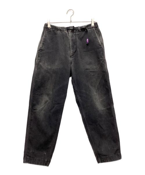 THE NORTH FACE（ザ ノース フェイス）THE NORTH FACE (ザ ノース フェイス) ブラックジーンズ ワイドテーパードデニムパンツ ブラック サイズ:SIZE 30の古着・服飾アイテム