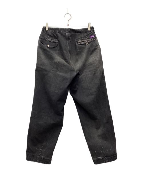 THE NORTH FACE（ザ ノース フェイス）THE NORTH FACE (ザ ノース フェイス) ブラックジーンズ ワイドテーパードデニムパンツ ブラック サイズ:SIZE 30の古着・服飾アイテム