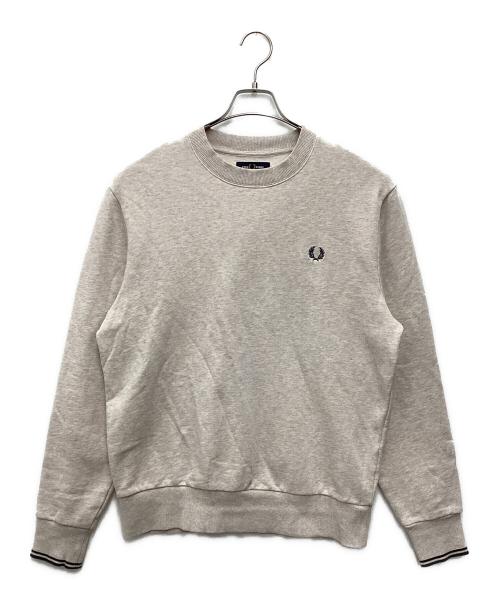 FRED PERRY（フレッドペリー）FRED PERRY (フレッドペリー) スウェット ベージュ サイズ:SIZE Lの古着・服飾アイテム