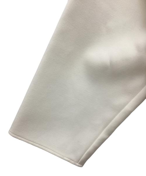 YORI（ヨリ）yori (ヨリ) ダブルクロスワイドジャケット ホワイト サイズ:SIZE FREEの古着・服飾アイテム