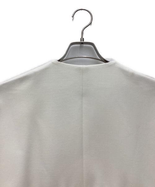 YORI（ヨリ）yori (ヨリ) ダブルクロスワイドジャケット ホワイト サイズ:SIZE FREEの古着・服飾アイテム