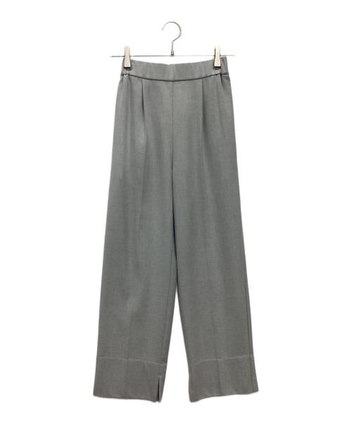 YORI（ヨリ）yori (ヨリ) テーパードパンツ グレー サイズ:SIZE 34の古着・服飾アイテム