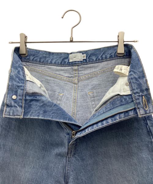 YORI（ヨリ）yori (ヨリ) デニムパンツ ブルー サイズ:SIZE 34の古着・服飾アイテム