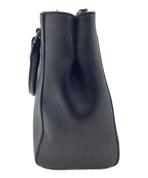 MICHAEL KORS（マイケルコース）MICHAEL KORS (マイケルコース) 2WAYバッグ ブラックの古着・服飾アイテム