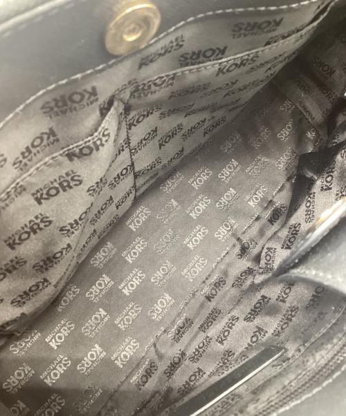 MICHAEL KORS（マイケルコース）MICHAEL KORS (マイケルコース) 2WAYバッグ ブラックの古着・服飾アイテム