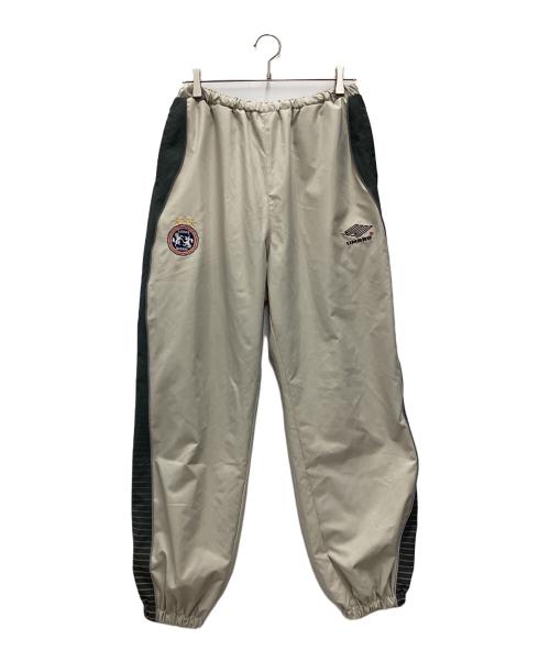 UMBRO（アンブロ）UMBRO (アンブロ) 9090 (9090) Gradation Nylon Pants ベージュ×グレー サイズ:SIZE Lの古着・服飾アイテム