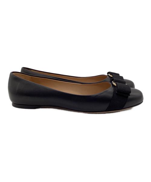 Salvatore Ferragamo（サルヴァトーレ フェラガモ）Salvatore Ferragamo (サルヴァトーレ フェラガモ) パンプス ブラック サイズ:SIZE 24.5cmの古着・服飾アイテム
