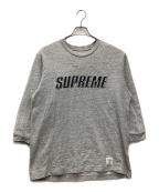 SUPREMEシュプリーム）の古着「ロングカットソー」｜グレー