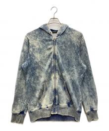 DIESEL（ディーゼル）の古着「ジップパーカー」｜スカイブルー
