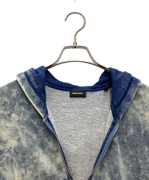 DIESEL（ディーゼル）DIESEL (ディーゼル) ジップパーカー スカイブルー サイズ:SIZE Sの古着・服飾アイテム