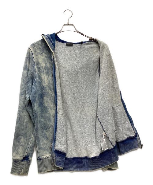 DIESEL（ディーゼル）DIESEL (ディーゼル) ジップパーカー スカイブルー サイズ:SIZE Sの古着・服飾アイテム