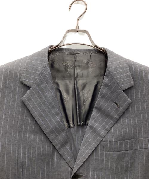 BRIONI（ブリオーニ）BRIONI (ブリオーニ) スーツ グレー×ブルー サイズ:SIZE 52の古着・服飾アイテム