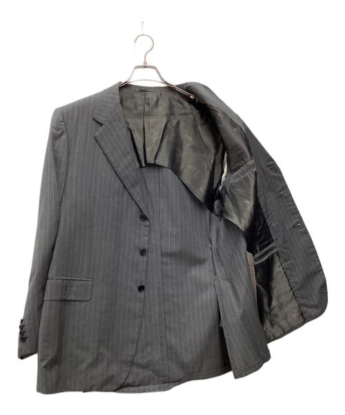 BRIONI（ブリオーニ）BRIONI (ブリオーニ) スーツ グレー×ブルー サイズ:SIZE 52の古着・服飾アイテム