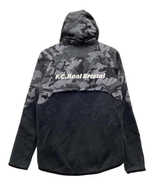 NIKE（ナイキ）NIKE (ナイキ) F.C.R.B. (エフシーレアルブリストル) 迷彩スウェットパーカー グレー サイズ:SIZE Sの古着・服飾アイテム
