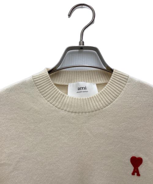 AMI PARIS（アミ パリス）AMI PARIS (アミ パリス) セーター ベージュ サイズ:SIZE XSの古着・服飾アイテム