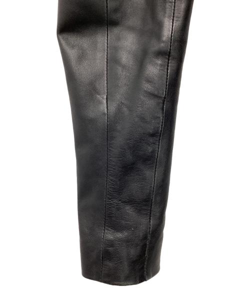 HELMUT LANG（ヘルムートラング）HELMUT LANG (ヘルムートラング) フーデッドレザージャケット ブラック サイズ:SIZE Pの古着・服飾アイテム