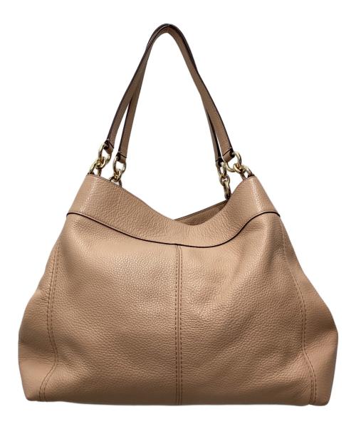 COACH（コーチ）COACH (コーチ) ハンドバッグ ピンクの古着・服飾アイテム