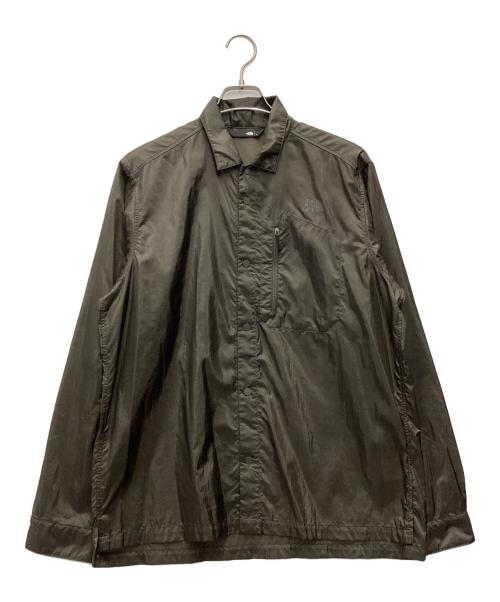 THE NORTH FACE（ザ ノース フェイス）THE NORTH FACE (ザ ノース フェイス) パラムライトシャツ 長袖シャツ オリーブ サイズ:SIZE Lの古着・服飾アイテム