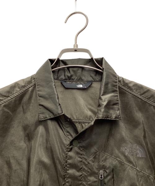 THE NORTH FACE（ザ ノース フェイス）THE NORTH FACE (ザ ノース フェイス) パラムライトシャツ 長袖シャツ オリーブ サイズ:SIZE Lの古着・服飾アイテム