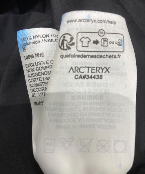 ARC'TERYX（アークテリクス）ARC'TERYX (アークテリクス) SQUAMISH HOODY ブラック サイズ:SIZE XSの古着・服飾アイテム