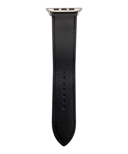 HERMES（エルメス）HERMES (エルメス) AppleWatchバンド シンプルトゥール ブラック×ブラウンの古着・服飾アイテム
