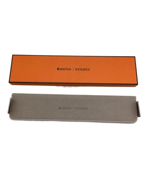 HERMES（エルメス）HERMES (エルメス) AppleWatchバンド シンプルトゥール ブラック×ブラウンの古着・服飾アイテム
