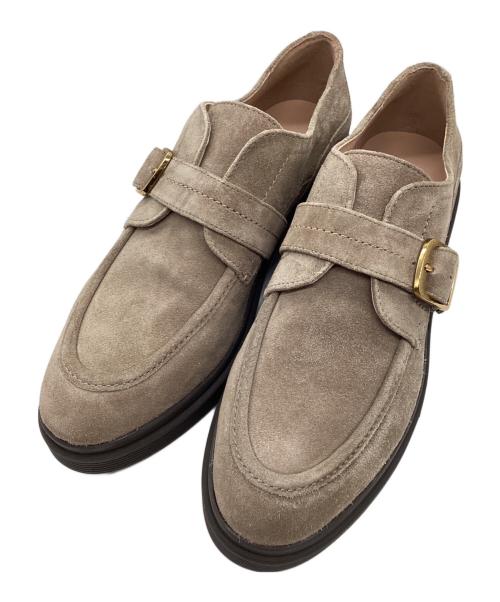 COLE HAAN（コールハーン）COLE HAAN (コールハーン) モカシンシューズ カリッタ モンクストラップラグオックスフォード ベージュ サイズ:SIZE 23.5cmの古着・服飾アイテム