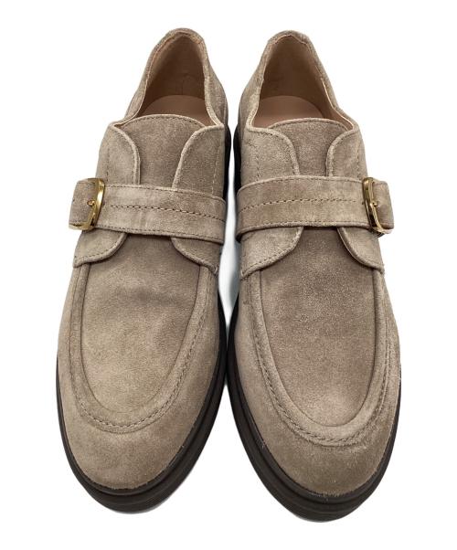 COLE HAAN（コールハーン）COLE HAAN (コールハーン) モカシンシューズ カリッタ モンクストラップラグオックスフォード ベージュ サイズ:SIZE 23.5cmの古着・服飾アイテム