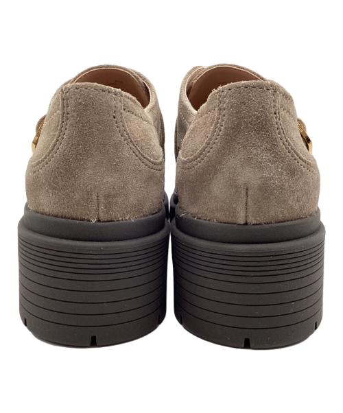 COLE HAAN（コールハーン）COLE HAAN (コールハーン) モカシンシューズ カリッタ モンクストラップラグオックスフォード ベージュ サイズ:SIZE 23.5cmの古着・服飾アイテム