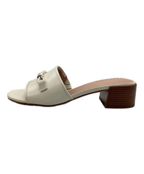 COLE HAAN（コールハーン）COLE HAAN (コールハーン) ミュール ケイリン ボウ ミュール アイボリー サイズ:SIZE 23.5cmの古着・服飾アイテム