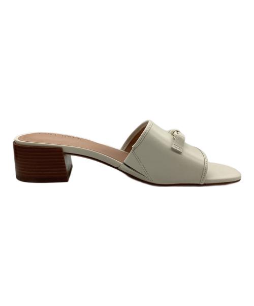 COLE HAAN（コールハーン）COLE HAAN (コールハーン) ミュール ケイリン ボウ ミュール アイボリー サイズ:SIZE 23.5cmの古着・服飾アイテム