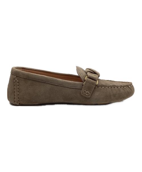 COLE HAAN（コールハーン）COLE HAAN (コールハーン) モカシンシューズ エミー ノット ドライバー ベージュ サイズ:SIZE 23.5cmの古着・服飾アイテム