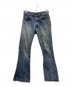 LEVI'Sリーバイス）の古着「ベルボトムパンツ オレンジタブ 推定70～80」｜スカイブルー
