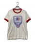 セブンイレブン（-）の古着「リンガーTシャツ　80s シングルステッチ」｜ホワイト×レッド
