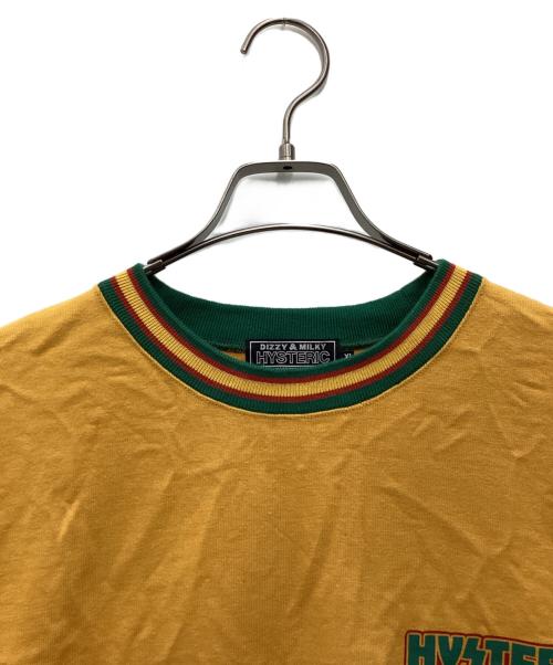 Hysteric Glamour（ヒステリックグラマー）Hysteric Glamour (ヒステリックグラマー) HG CORPS LOGO スウェット オレンジ サイズ:SIZE XLの古着・服飾アイテム