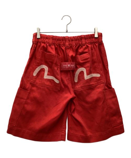 EVISU（エヴィス）EVISU (エヴィス) ハーフパンツ レッド サイズ:SIZE 不明の古着・服飾アイテム