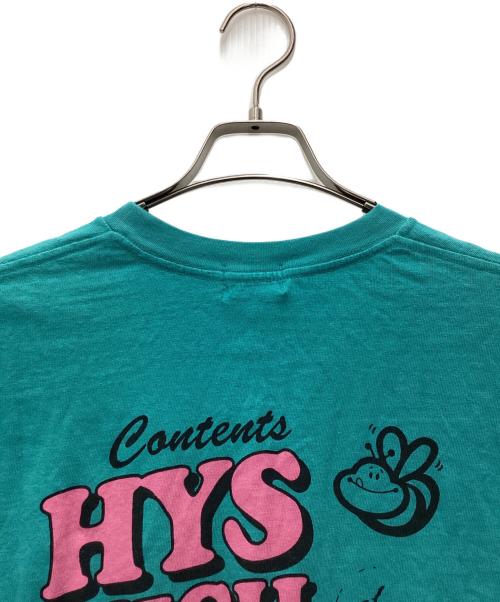 Hysteric Glamour（ヒステリックグラマー）Hysteric Glamour (ヒステリックグラマー) 半袖カットソー タグ付 スカイブルー サイズ:SIZE XLの古着・服飾アイテム