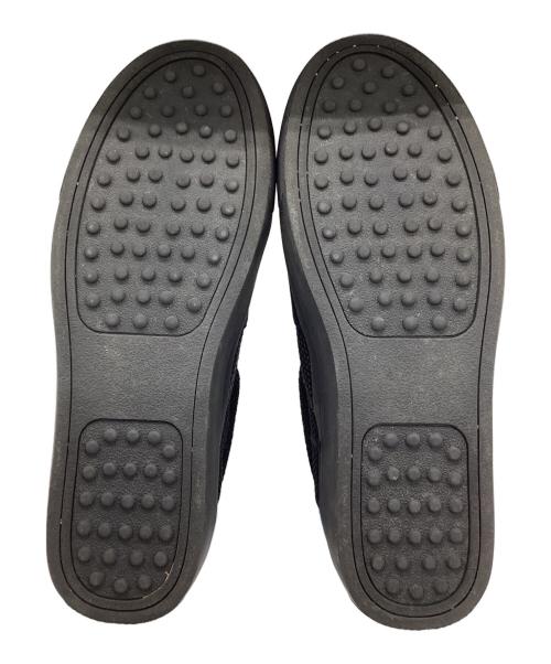 A BATHING APE（アベイシングエイプ）A BATHING APE (アベイシングエイプ) スリッポン ブラック×ブルー サイズ:SIZE 23cmの古着・服飾アイテム