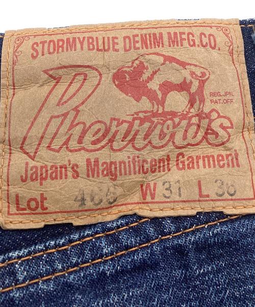 Pherrow's（フェローズ）PHERROW'S (フェローズ) デニムパンツ 466 ブルー サイズ:SIZE 78.5cm (W31)の古着・服飾アイテム