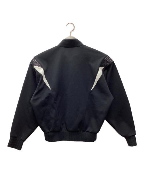 adidas（アディダス）adidas (アディダス) トラックジャケット デサント製 ブラック×ホワイト サイズ:SIZE 94-5(L)の古着・服飾アイテム