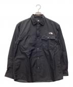THE NORTH FACEザ ノース フェイス）の古着「ロングスリーブヌプシシャツ」｜ブラック