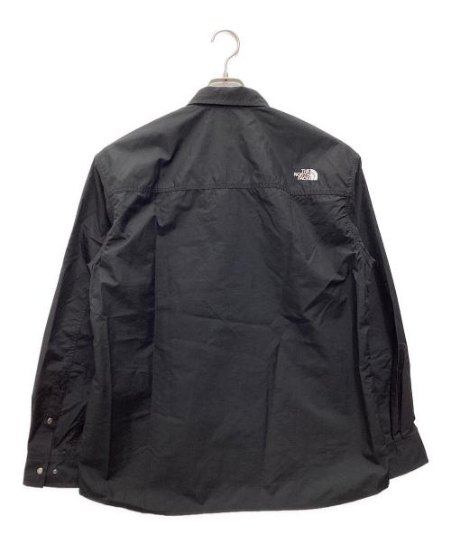 THE NORTH FACE（ザ ノース フェイス）THE NORTH FACE (ザ ノース フェイス) ロングスリーブヌプシシャツ ブラック サイズ:SIZE Mの古着・服飾アイテム