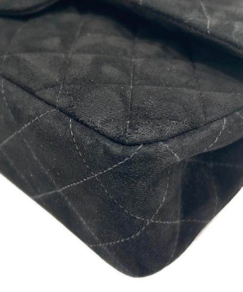 CHANEL（シャネル）CHANEL (シャネル) Wフラップチェーンショルダーバッグ ブラック サイズ:25の古着・服飾アイテム