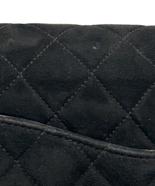 CHANEL（シャネル）CHANEL (シャネル) Wフラップチェーンショルダーバッグ ブラック サイズ:25の古着・服飾アイテム