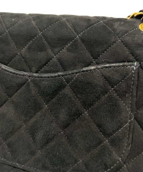 CHANEL（シャネル）CHANEL (シャネル) Wフラップチェーンショルダーバッグ ブラック サイズ:25の古着・服飾アイテム