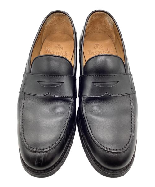 berwick（バーウィック）berwick (バーウィック) コインローファー ブラック サイズ:SIZE UK 6 1/2の古着・服飾アイテム